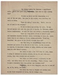 Moe Howard's 18pp. Outline Dated October 1938 for The Three Stooges Film ''Saved by the Belle'' -- With Numerous Annotations in Moe's Hand Throughout -- Very Good Condition